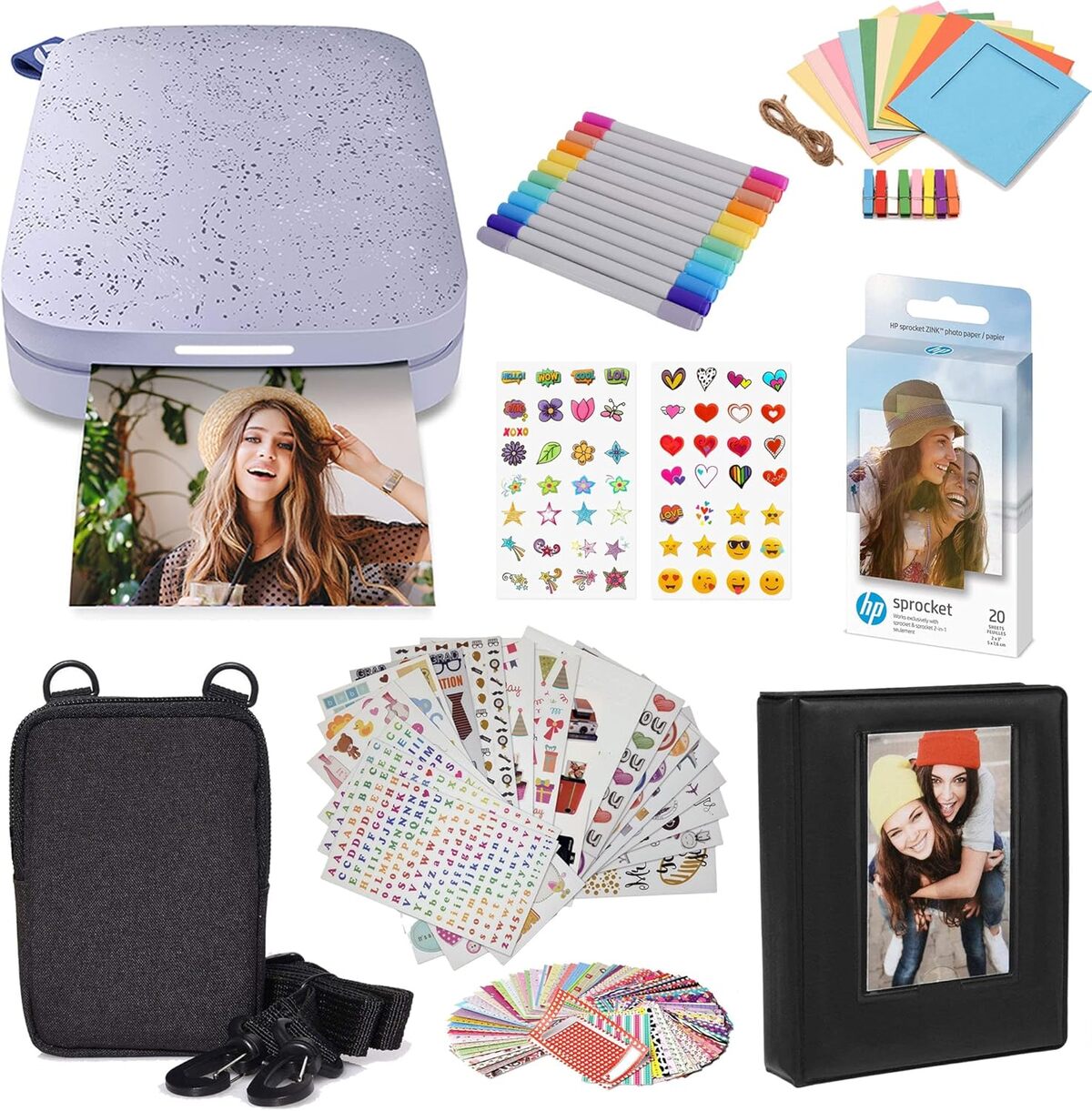 Test de l'imprimante photo portable HP Sprocket couleur