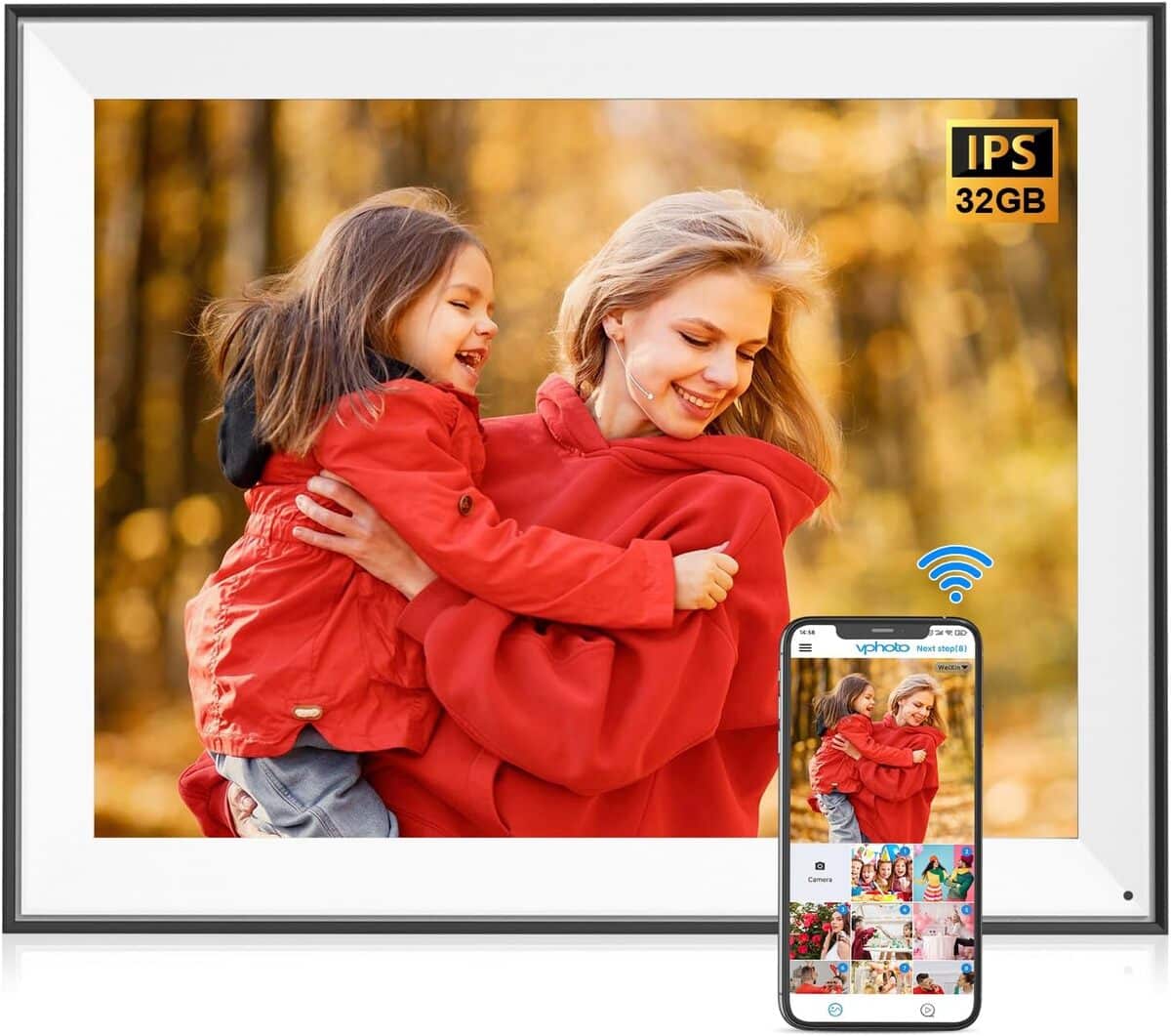 Test du cadre photo numérique : double WiFi et stockage illimité