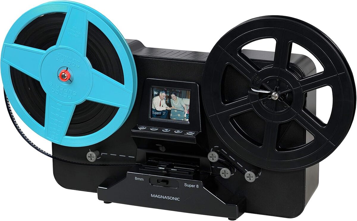 Test du scanner de film Magnasonic FS81 : numérisation Super 8/8 mm