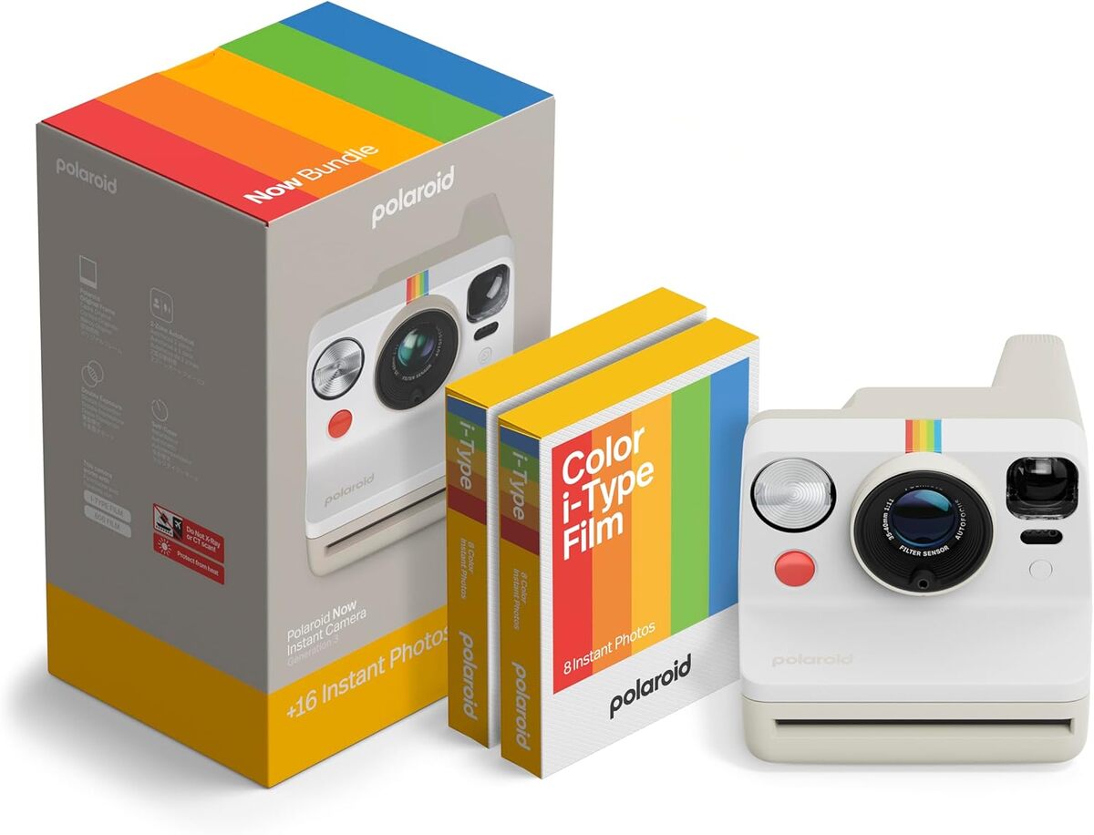 Test : polaroid Now Gen3, pack appareil photo instantané blanc