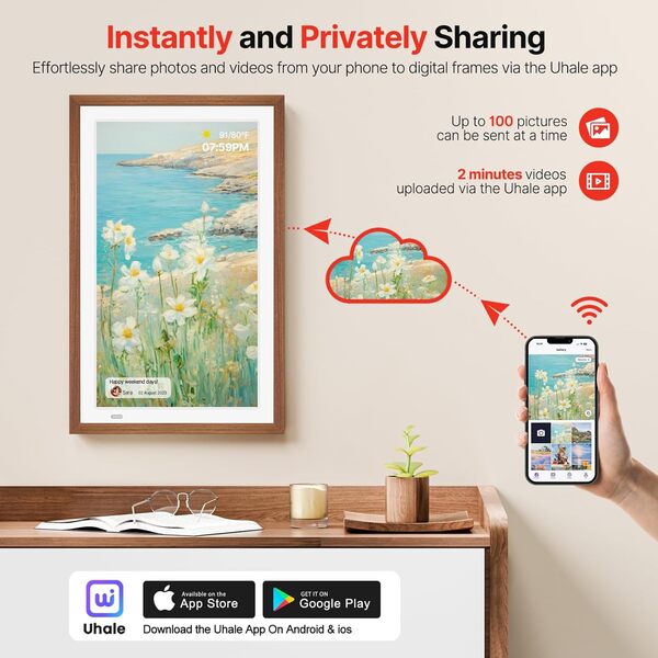 Cadre photo numérique 21,5