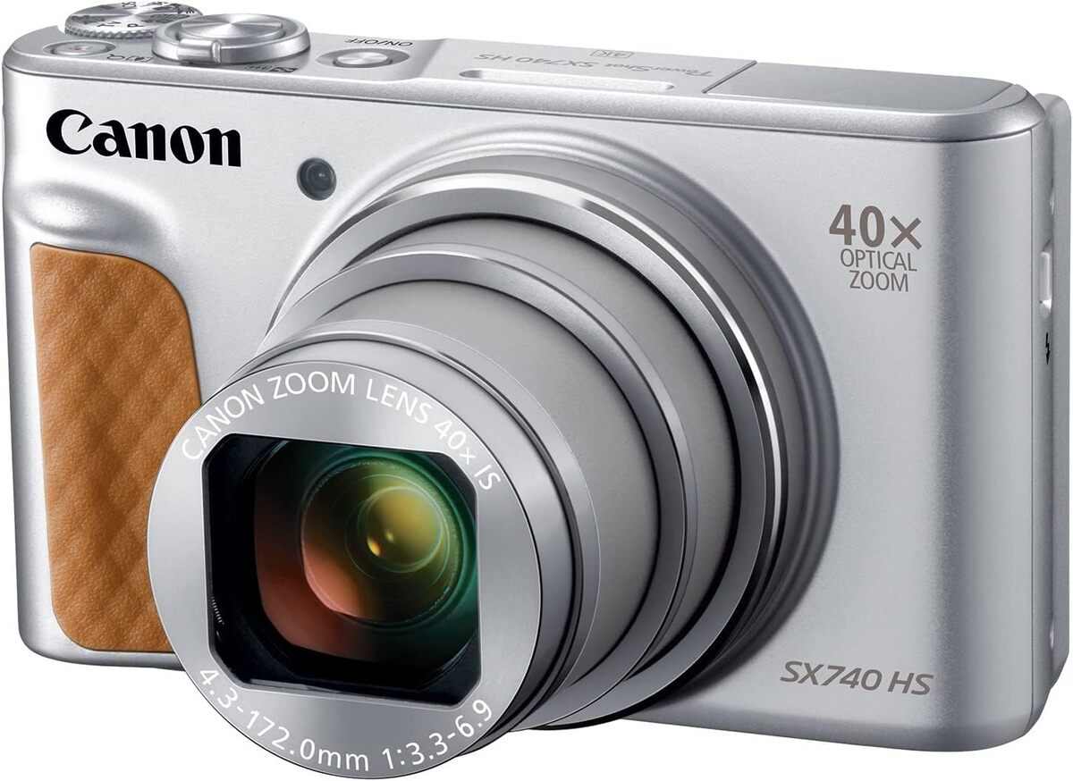 Test de l'appareil photo Canon Powershot SX740 argent