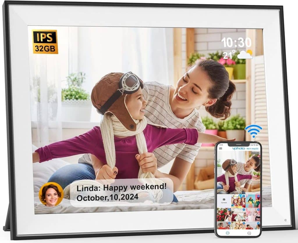 Test du cadre photo 43, 2 cm avec télécommande et stockage cloud