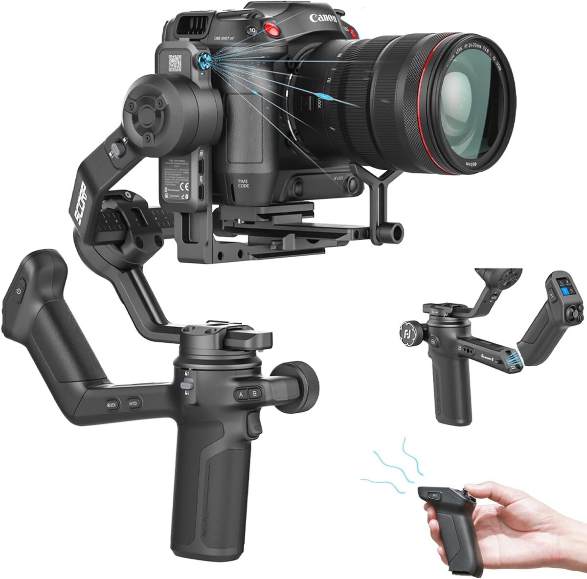 Test du stabilisateur FeiyuTech SCORP 3 : contrôle et puissance de 3, 5 kg