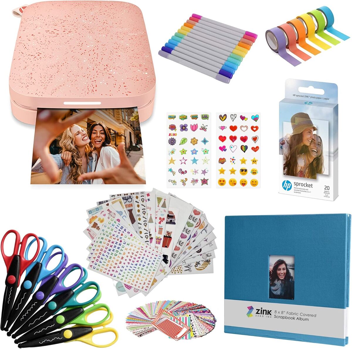 Test : imprimante photo HP Sprocket rose portable 2x3 pouces