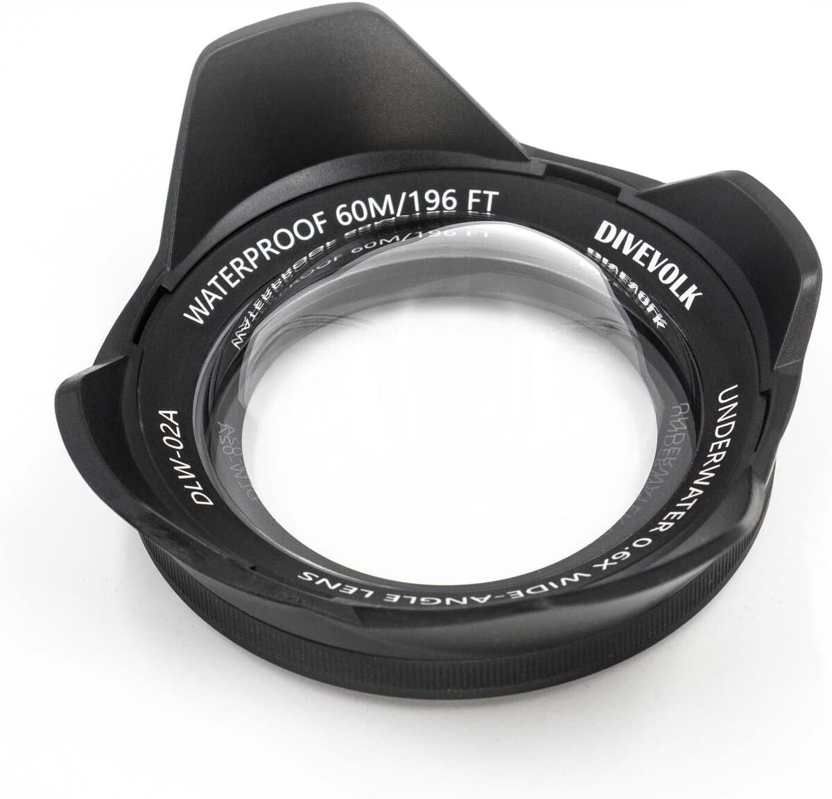 Test : objectif grand angle X0.6 pour DIVEVOLK et caméra d'action
