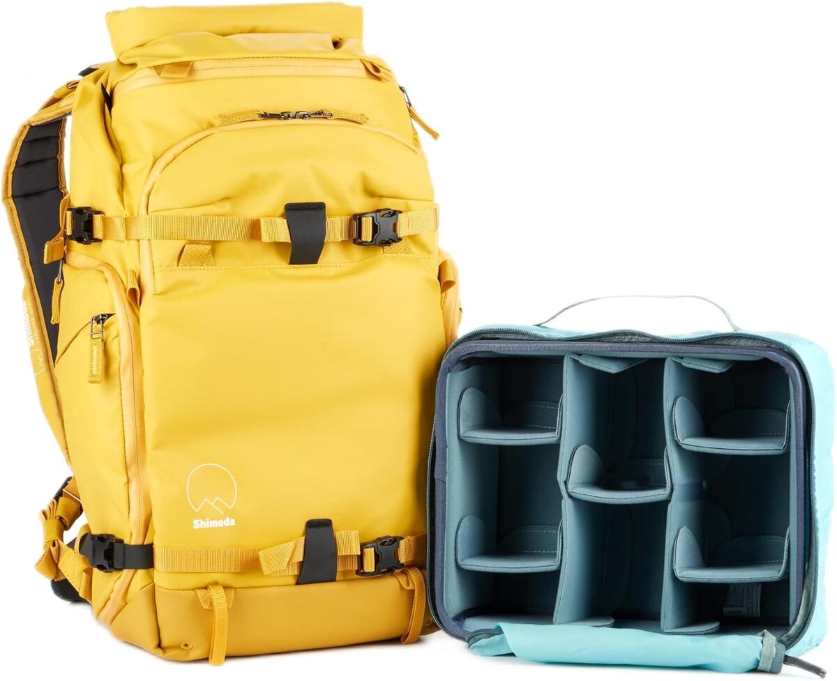 Test : sac à dos jaune Shimoda Action X40 v2 pour reflex numérique