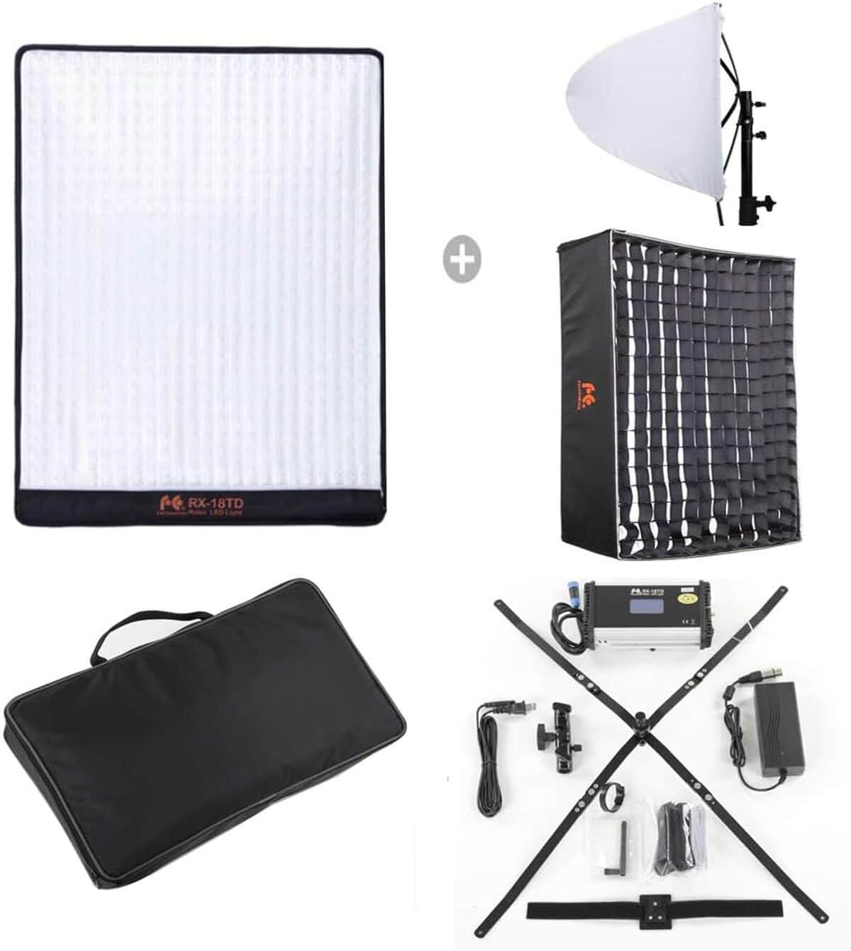 Test du panneau LED flexible 100W Falcon Eyes RX-18TD