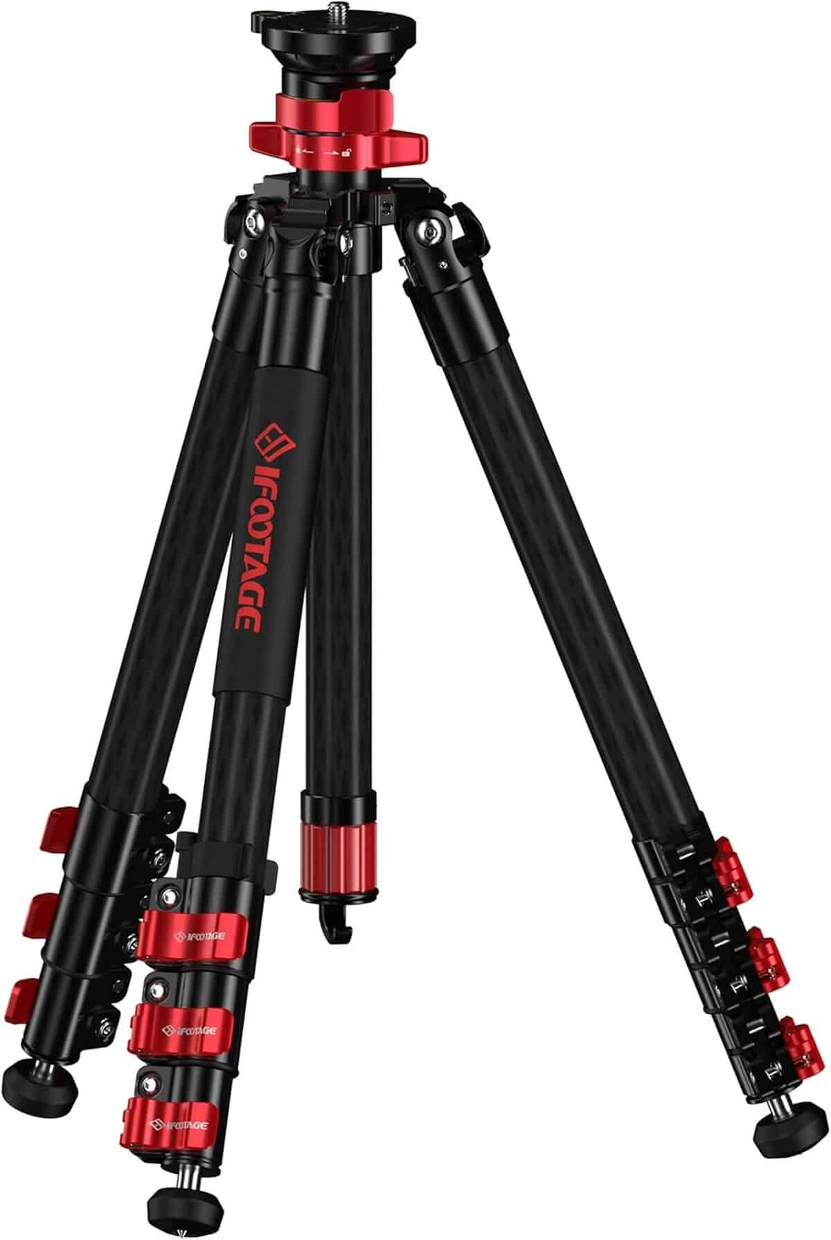 Test du trépied IFOOTAGE TC5S en carbone 4 sections 150 cm