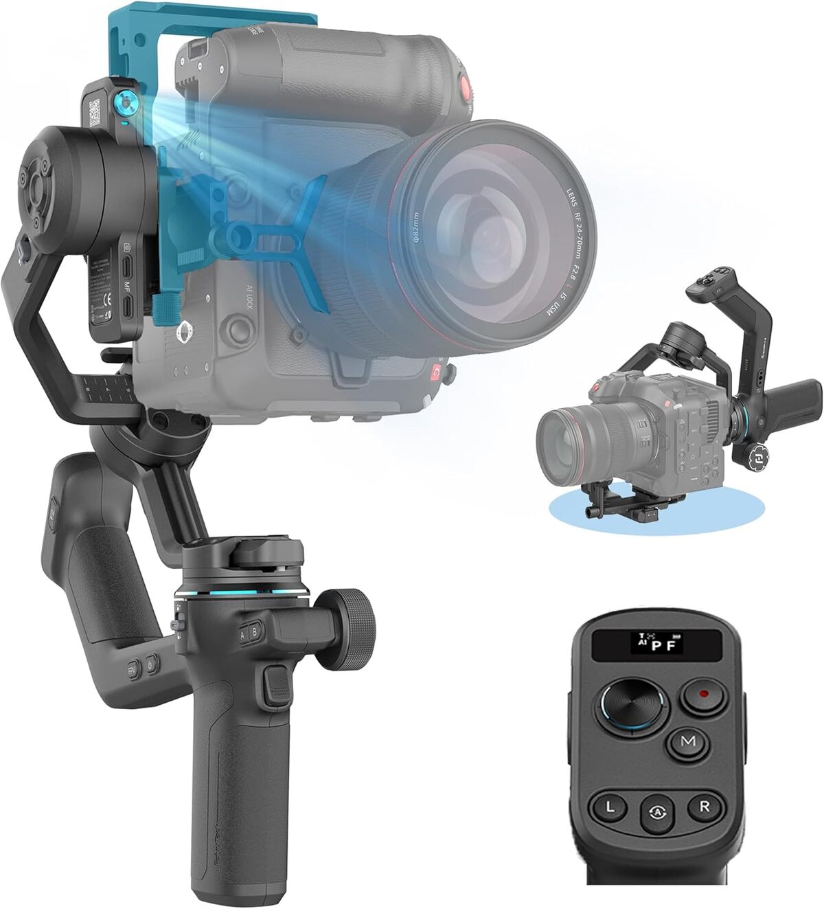 Test : feiyuTech SCORP-C 2, stabilisateur 3 axes avec suivi AI 4.0