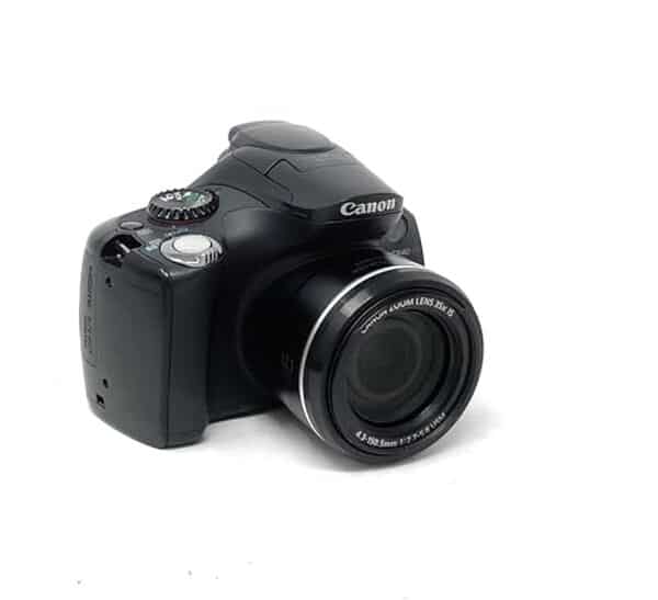 Découvrez le bridge Canon PowerShot SX40 HS : un appareil photo 12, 1 Mpix noir alliant performances de pointe et polyvalence pour des prises de vue exceptionnelles.