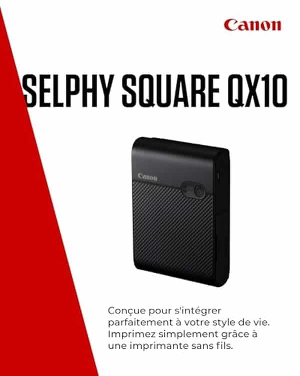 Découvrez les avantages de l'imprimante photo portable Canon SELPHY Square QX10 : performance, qualité d'impression et praticité pour des souvenirs inoubliables