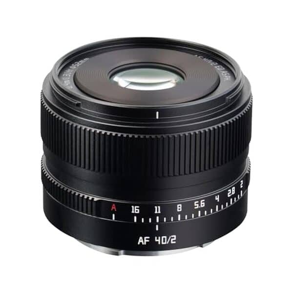 Découvrez notre test complet de l'objectif TTartisan AF 40 mm F2 FE : performance, compacité et compatibilité Sony E-Mount analysées pour les passionnés de photo