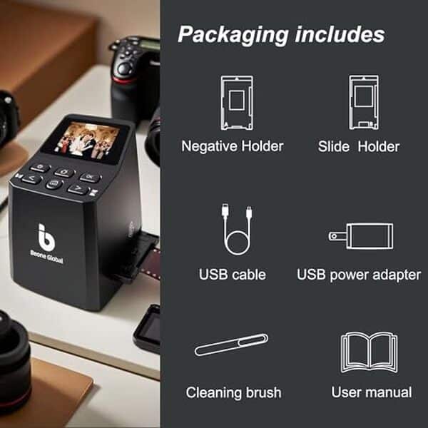 Découvrez l'efficacité du scanner Beoneglobal ClearScan Mini 16 MP pour vos films. Avis, avantage et rapport qualité-prix détaillés dans notre article expert.