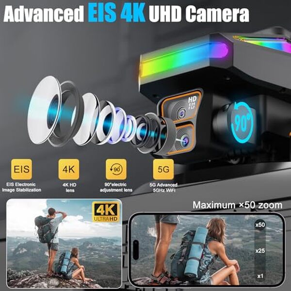 Découvrez notre analyse complète du drone avec caméra 4K et écran 4, 5 pouces. Performances, autonomie, design : tout ce qu'il faut savoir avant l'achat.