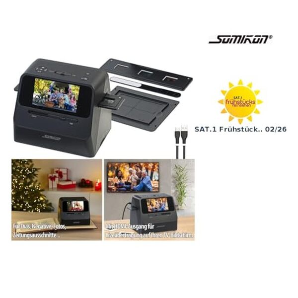 Découvrez le test complet du scanner photo sans fil Somikon SD-1700 avec une résolution de 22 Mpx, alliant performance et mobilité pour numériser vos souvenirs en haute qualité.