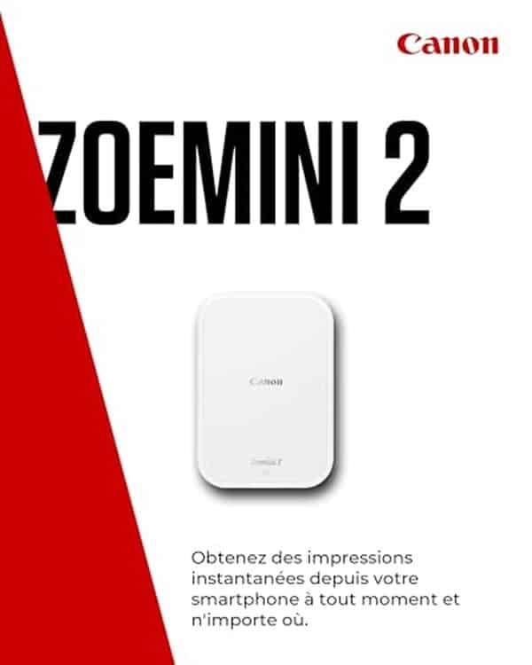 Découvrez notre test approfondi de la Canon Zoemini 2, une mini imprimante photo portable avec Bluetooth 5.0 idéale pour immortaliser vos souvenirs à tout moment et en tout lieu.