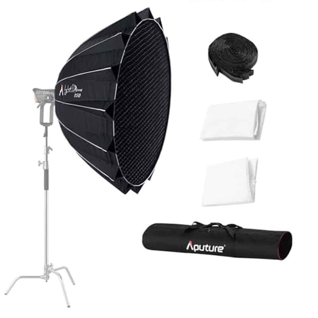 Test : aputure Light Dome 150, modificateur d'éclairage XXL
