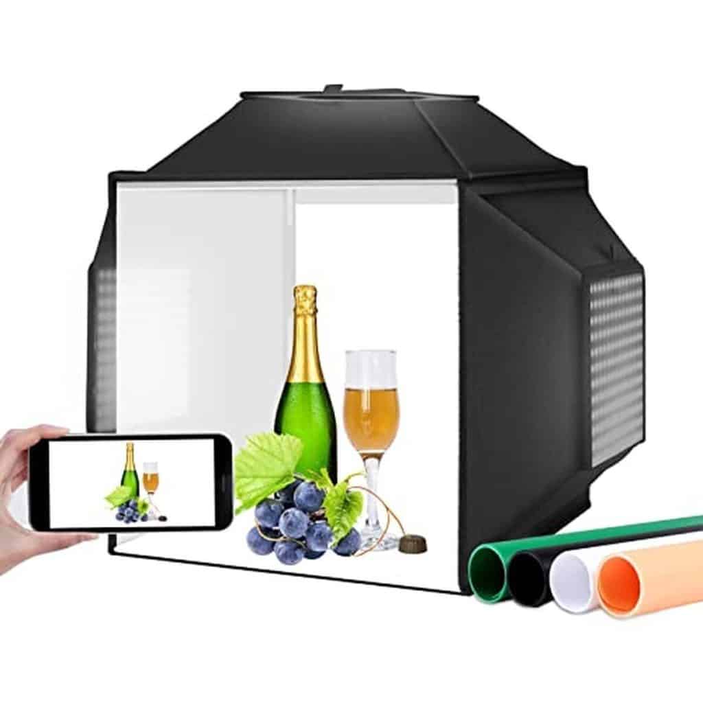 Test : boîte à lumière PULUZ 40cm, puissance LED optimisée