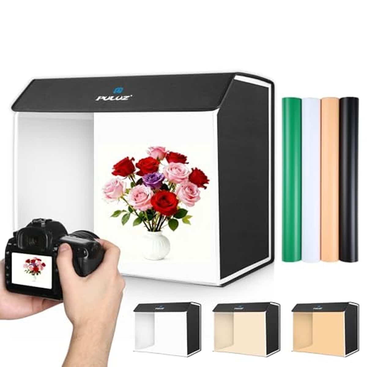 Test : boîte photo portable PULUZ, mini studio pliable