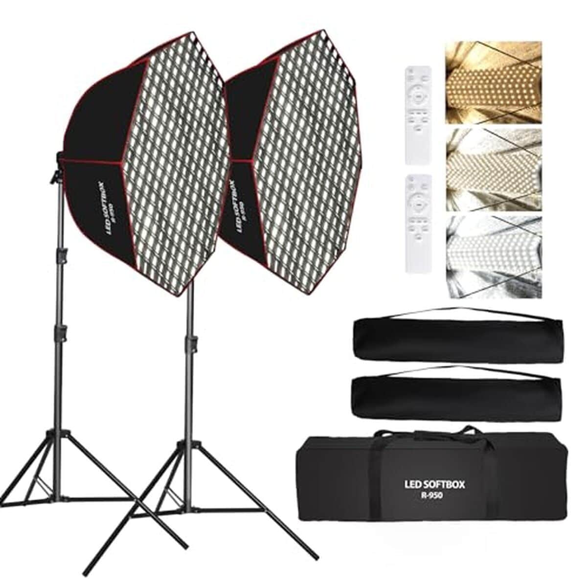 Test du kit d'éclairage GSKAIWEN 110W pour studio et portraits