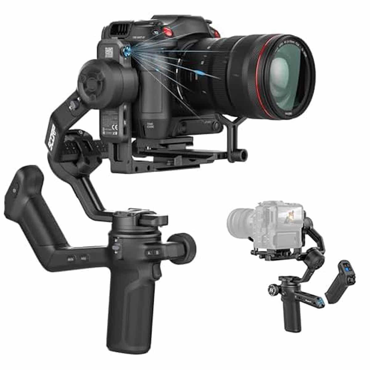 Test Feiyutech SCORP 3 : stabilisateur AI pour pros
