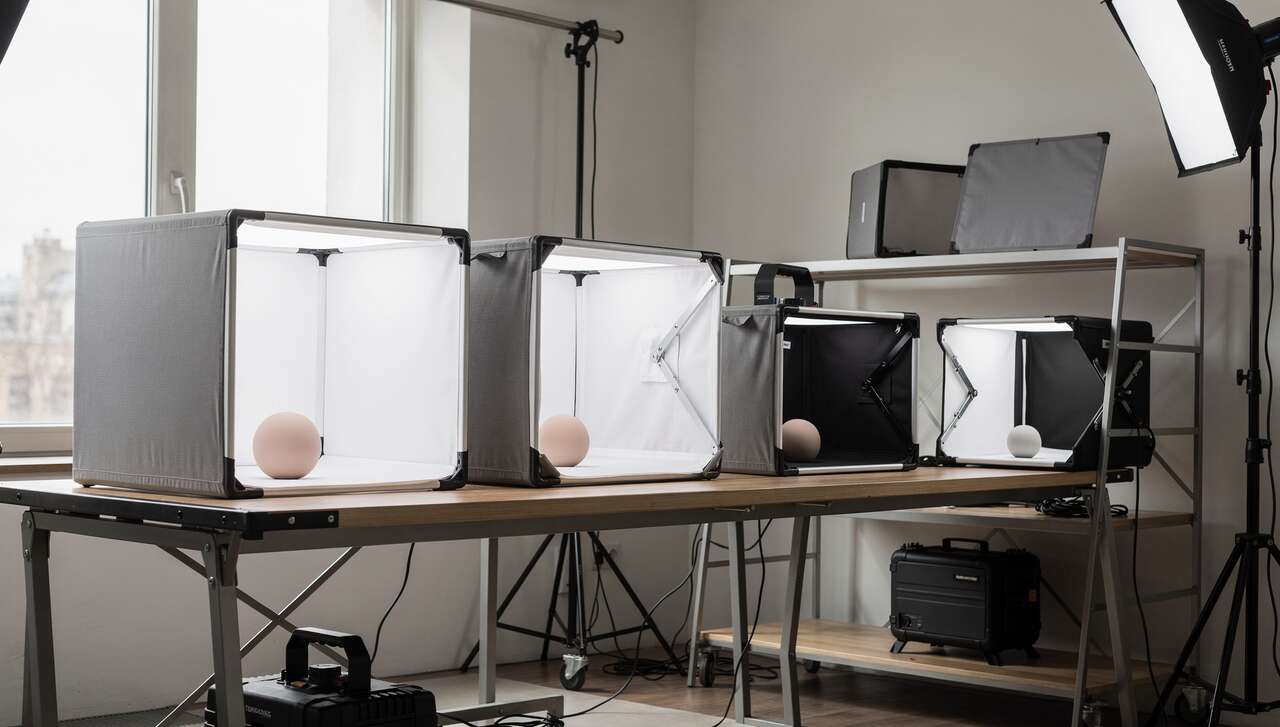 Les différents formats de boîtes à lumière disponibles Les différents formats de boîtes à lumière disponibles