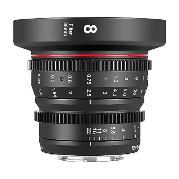 Découvrez notre test complet de l'objectif MEKE 8 mm T2.9 pour micro four thirds : performances, qualité d'image et verdict pour vidéographes. 