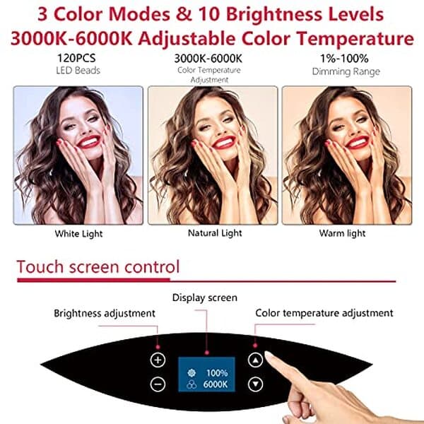 Découvrez notre test détaillé du ring light 19 pouces LED avec trépied et bluetooth. Avis, caractéristiques et performances pour bien choisir votre éclairage professionnel.