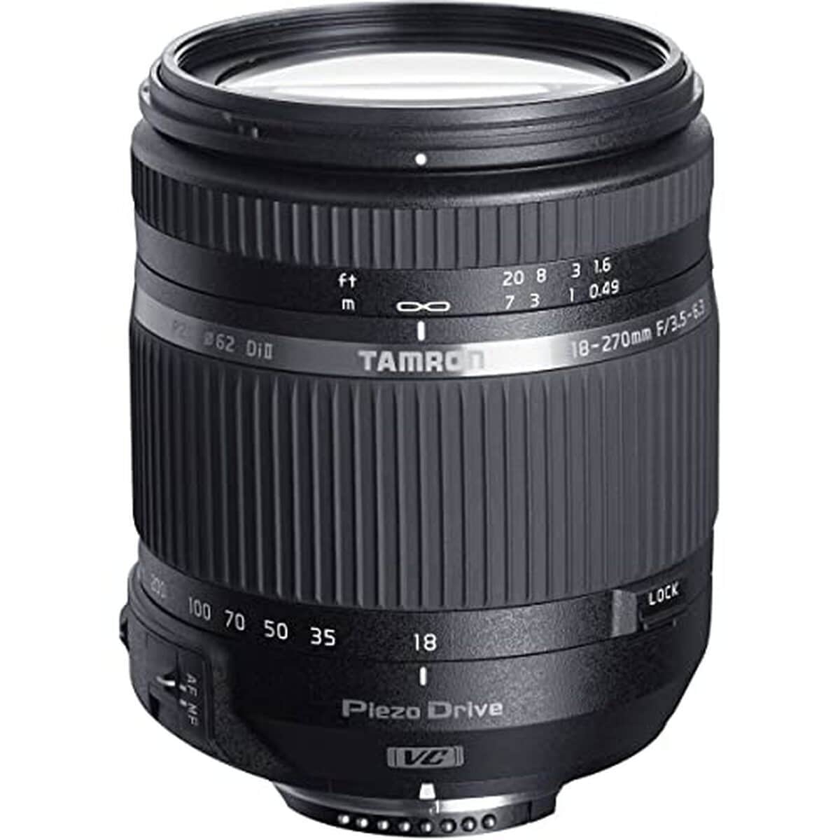 Test de l'objectif tamron b008ts 18-270 mm pour nikon