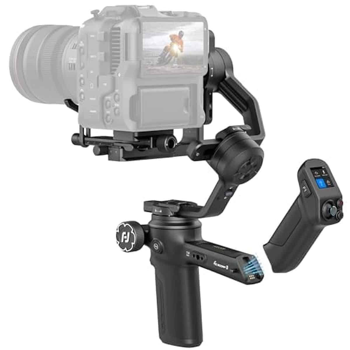 Test du stabilisateur Feiyutech SCORP 3 avec suivi AI et contrôle sans fil