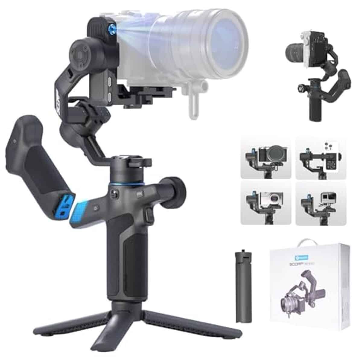 Test du stabilisateur feiyutech scorp mini-3-pro 4-en-1