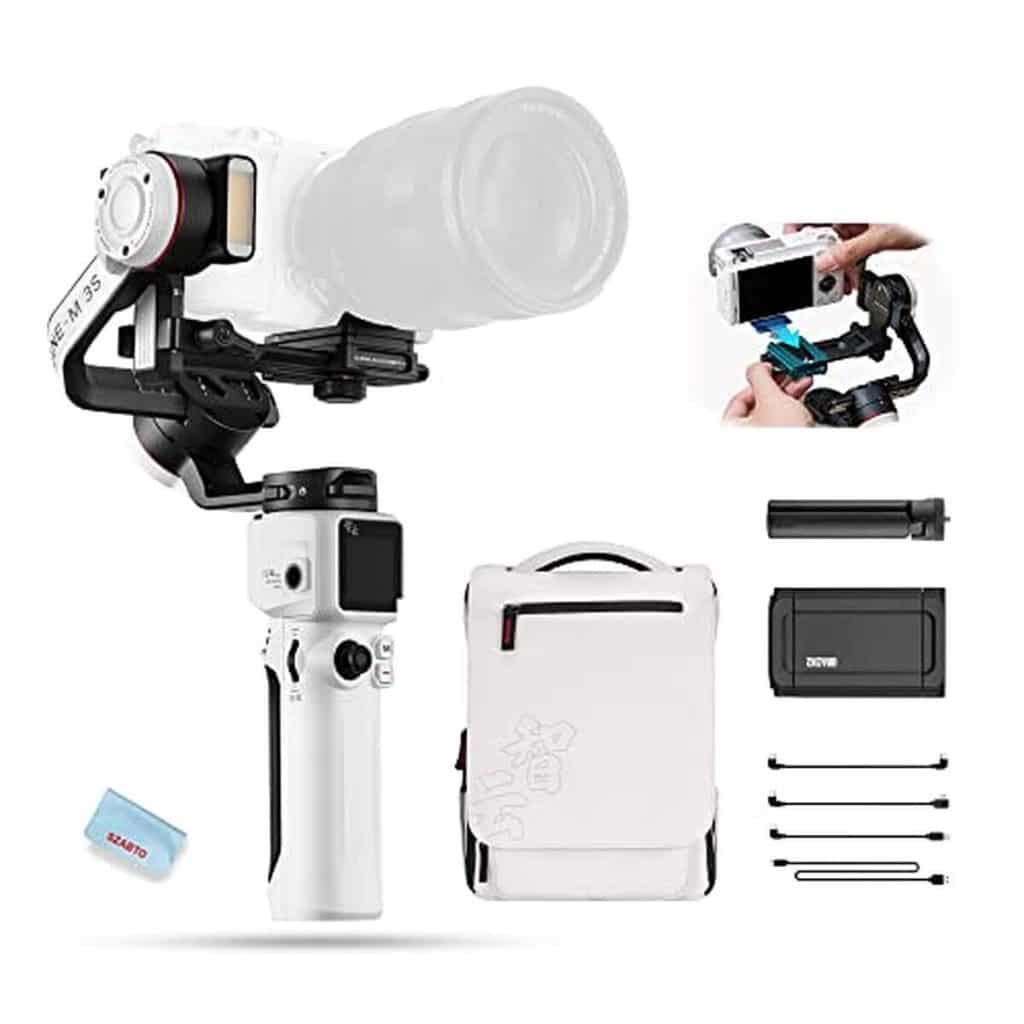 Test : zhiyun Crane M3S Combo, le stabilisateur tout-en-un polyvalent