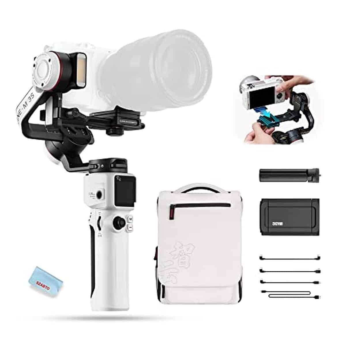 Test : zhiyun Crane M3S Combo, le stabilisateur tout-en-un polyvalent