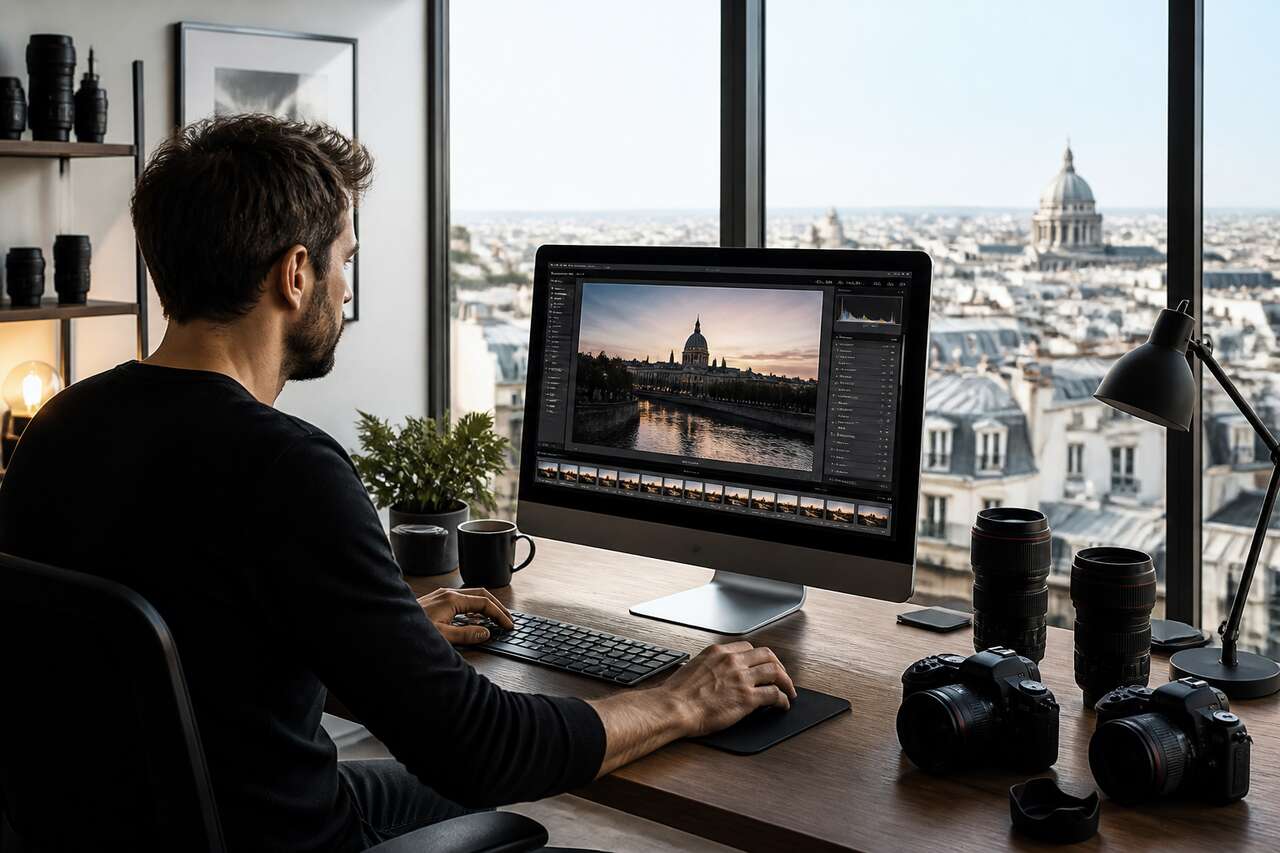 Créer un panorama avec lightroom : étapes clés Créer un panorama avec lightroom : étapes clés