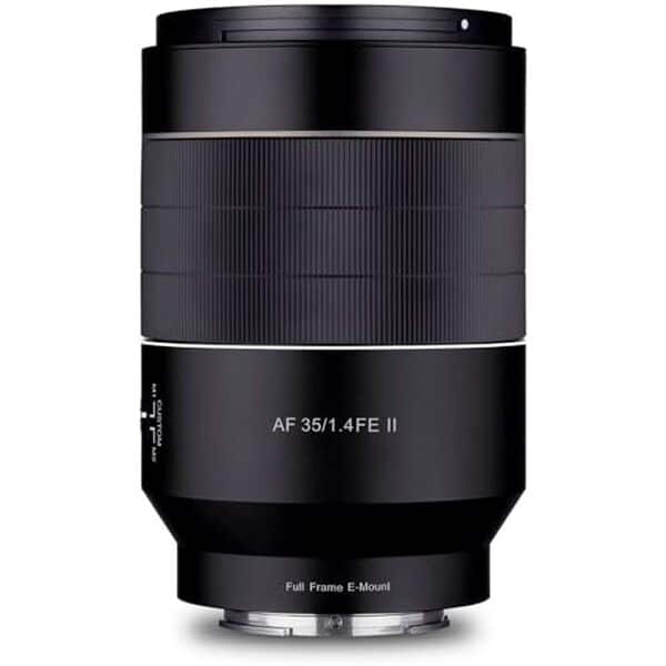Découvrez notre test complet de l'objectif Samyang AF 35mm f/1.4 II FE pour Sony E. Performances, qualité optique et verdict final pour photographes.
