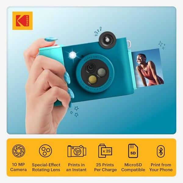 Découvrez notre test complet du Kodak Smile+, l'appareil photo instantané et imprimante Bluetooth. Caractéristiques, performances et avis détaillés pour ce gadget photo innovant. 