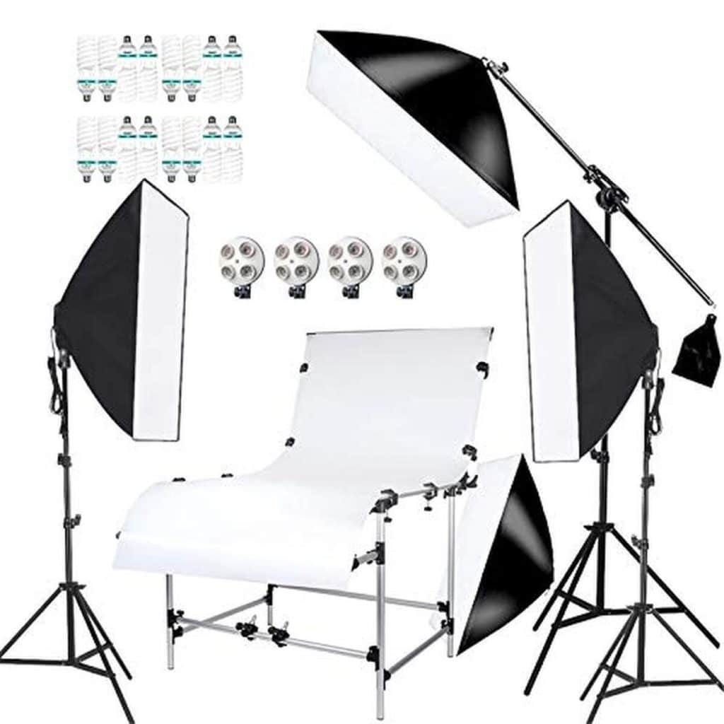 Test du Photo Studio Kit : éclairage vidéo puissant pour tournage youtube