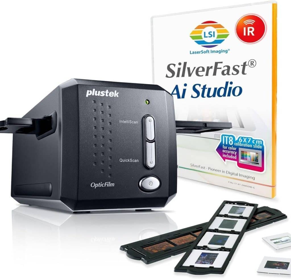 Test du scanner Plustek OpticFilm 8200i AI : numérisation en haute résolution
