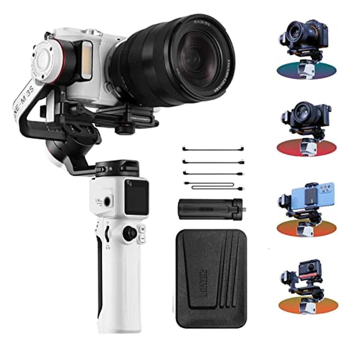 Test du stabilisateur Zhiyun Crane M3 S pour appareils photo et smartphones