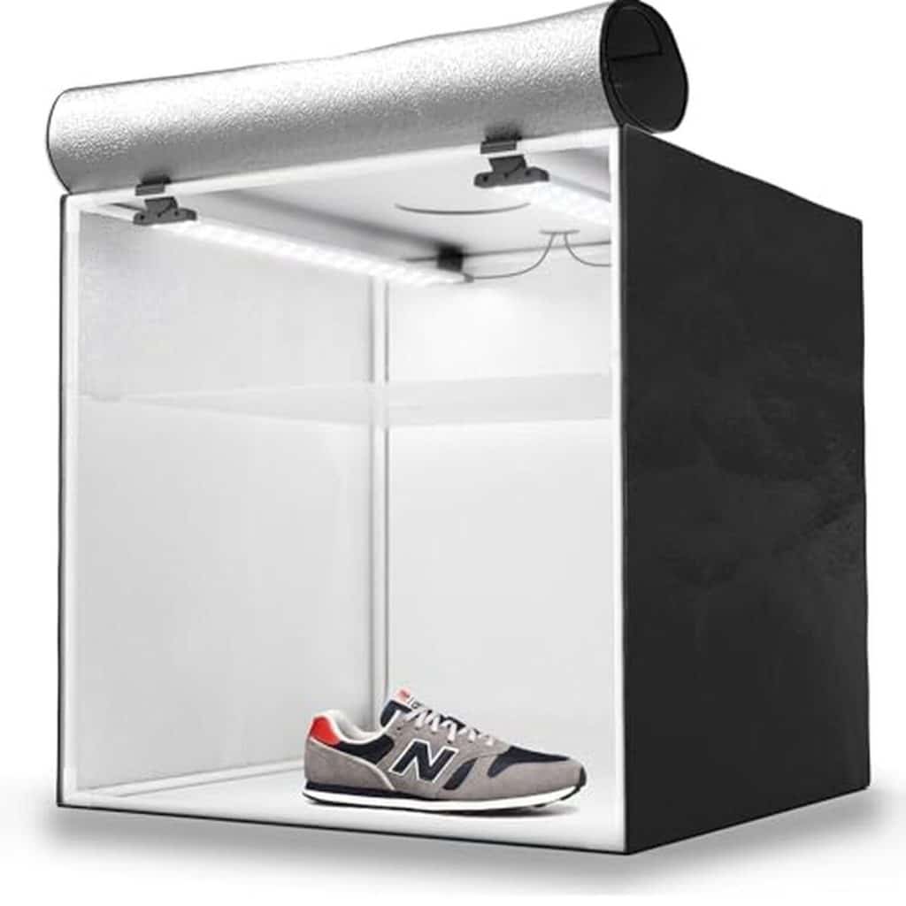 Test studio photo Havox HPB-60D : boîte à lumière portable 60x60x60cm