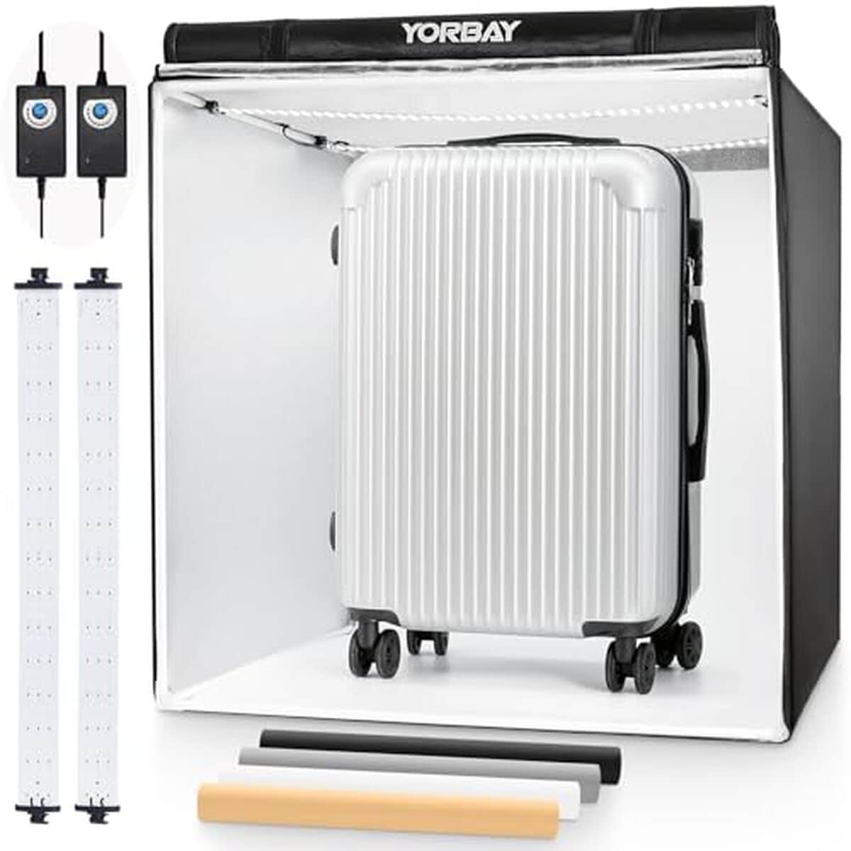 Test : yorbay kit studio photo boîte à lumière LED professionnelle